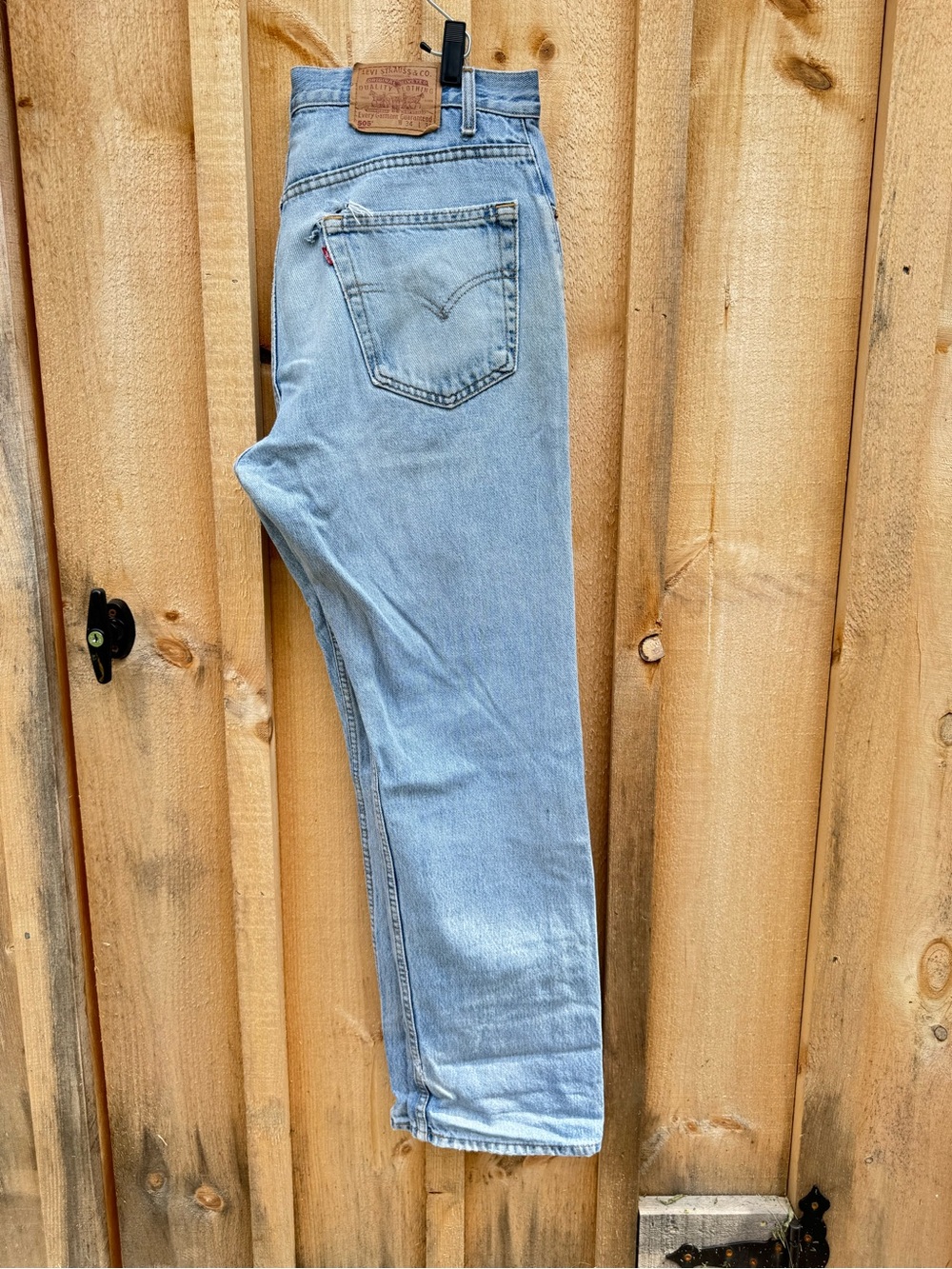 Levi's Light Wash Men’s Straight Jeans